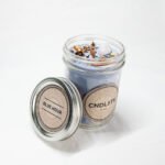 Blue Hour Herb & Crystal Candle