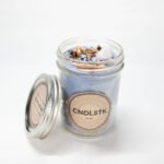 Blue Hour Herb & Crystal Candle - Image 2