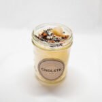 Golden Hour Herb & Crystal Candle - Image 3