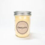 Golden Hour Herb & Crystal Candle - Image 4